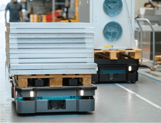 imagen del servicio sistemas de logistica con robots autonomos